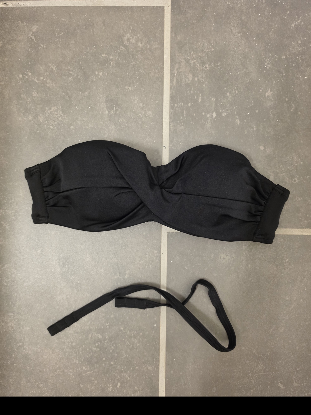 Victoria's Secret Black Twist Bikini Top